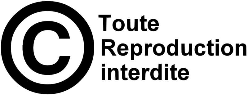 Copyright toute reproduction interdite